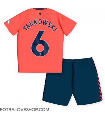 Everton James Tarkowski #6 Dětské Venkovní Dres 2023-24 Krátký Rukáv (+ trenýrky)